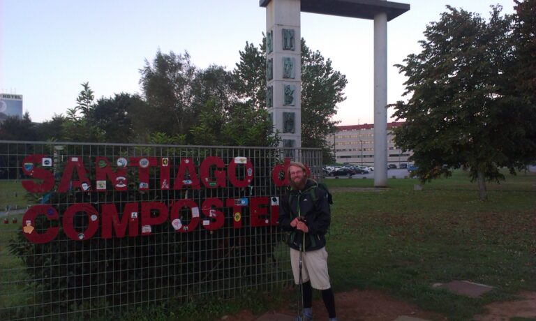 Santiágo de Compostela první cedule