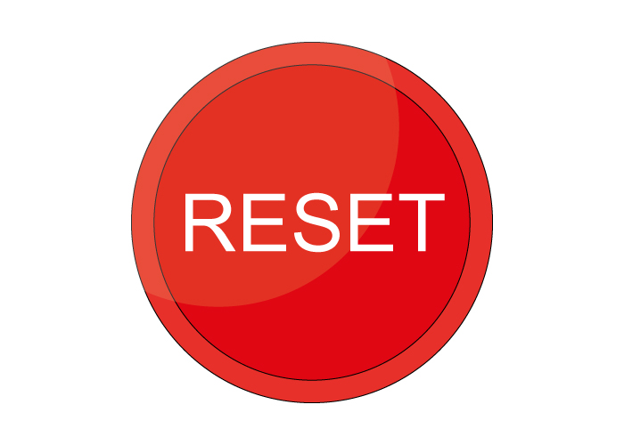 tlačítko reset, ekonomika, velký reset, lokální reset,